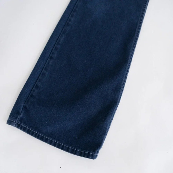 Vintage Tommy Hilfiger Dark Wash Flared Leg Denim Jeans Size 30 - Picture 12 of 13